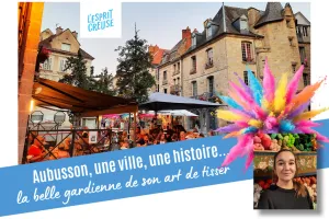 La visite d'Aubusson de Faustine - 18 août