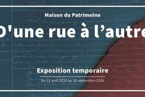 Exposition : “D’une rue à l’autre”
