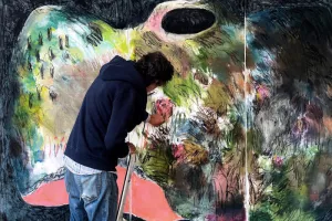 Exposition Remue-Ménines, Christophe Boulanger - Peinture