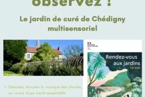 Rendez-vous aux jardins : le jardin de curé multisensoriel