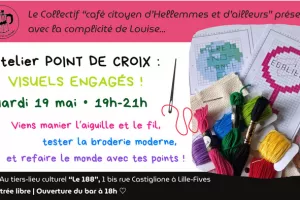 ATELIER POINT DE CROIX : VISUELS ENGAGÉS