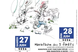 10ème édition des 60km de l'Oise-Marathon des trois forêts
