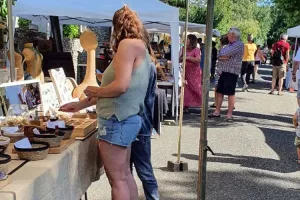 Marché de producteurs et artisans locaux à Thédirac
