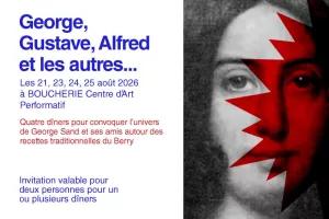 Dîners avec les artistes en résidence : George, Gustave, Alfred et les autres…