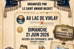 Brocante au lac de Virlay