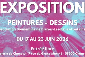 "Fenêtre Sur" - Exposition Peinture et Dessin de l'association Bonnemine