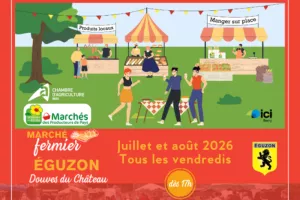 Marché fermier à Eguzon