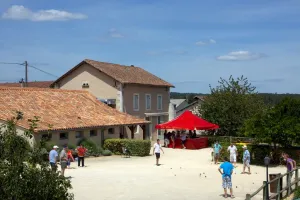 Concours de pétanque semi-nocturne