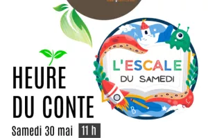 L'escale du samedi : heure du conte