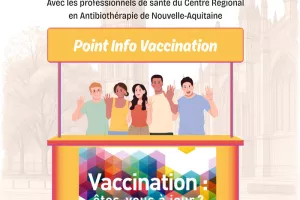 Stand de sensibilisation à la vaccination