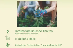 Les ateliers au jardin