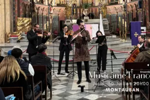 Concert à Montauban : Ravel, Debussy, Mozart, Vivaldi, Bach, Piazzolla, Cantemir, Doppler, Waxman