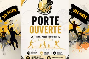 Portes ouvertes du club de tennis, padel et pickleball