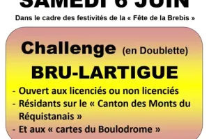 Challenge de Pétanque Bru-Lartigue en doublette