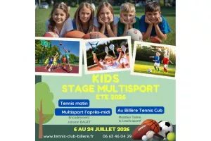 Stage kids multisports Eté 2026