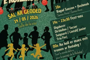 Fest-Noz passage de la Redadeg à Rennes