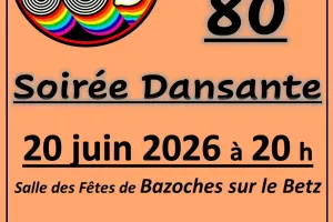 Soirée dansante les années 80