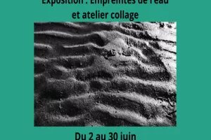 Exposition Empreintes de l'eau par Céline Vermeire Bruère.