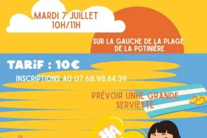 Rire à la plage