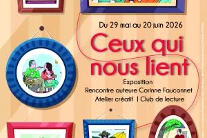 Ceux qui nous lient : Atelier "Accroche page, du crochet au marque-page"