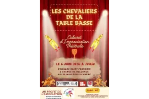 Spectacle : les chevaliers de la table basse