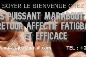 Marabout puissant spécialiste des retours d'affections rapides voyant
Téléphone/ WhatsApp: +229 50 73 76 19