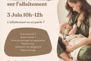 Moment d'échange sur l'allaitement