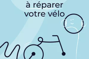 Atelier de réparation de vélo participatif