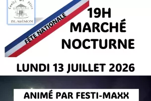 Fête Nationale avec marché nocturne
