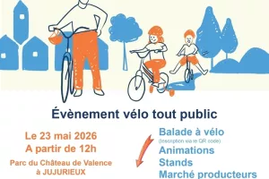 Mai à vélo 2026 - Rives de l'Ain Pays du Cerdon