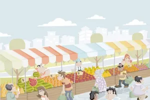 Marché de pays