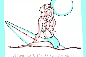 Atelier "Dessine ton/ta surfeur/se" by Akenelab