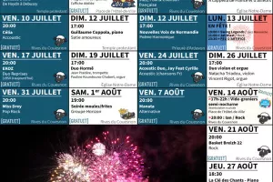 Les concerts de l’été