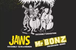 Concert - Didier Wampas Psycho Attack, Jaws et Mr Bonz