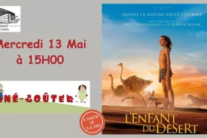 Ciné-goûter "L'enfant du désert"