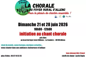 INITIATION AU CHANT CHORALE