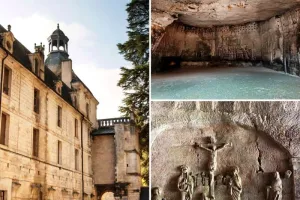 Visite nocturne à l'Abbaye de Brantôme