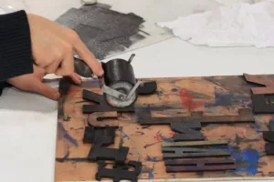 Atelier sérigraphie et letterpress