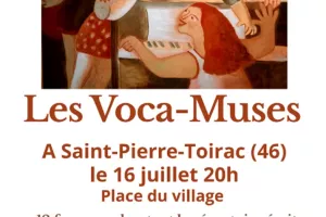 Concert groupe vocal les Voca-Muses