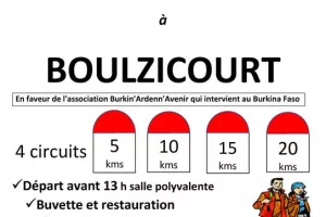 Marche populaire à Boulzicourt