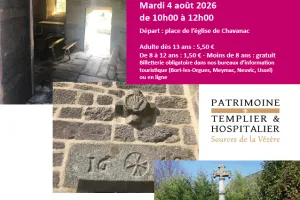 Visite commentée Patrimoine Templier & Hospitalier