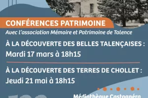 Conférence Patrimoine – À la découverte des Terres de Chollet