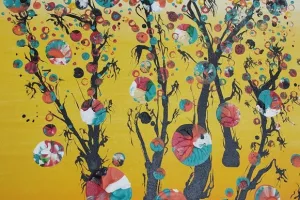 Exposition de Nikôl à l'office de tourisme de Saint Cyprien