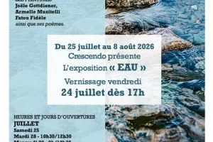 Crescendo présente l'exposition "Eau"