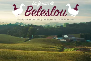 Repas traditionnel landais à la Ferme de Beleslou