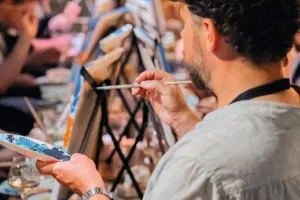 Atelier peinture en plein air // L’Art est dans le pré