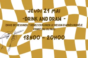 Drink and draw