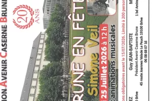 Brune en fête