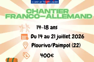 Chantier franco-allemand Plourivo / Paimpol
