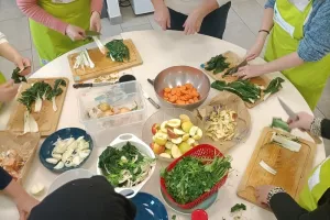 Atelier cuisine à l'espace famille blagnac